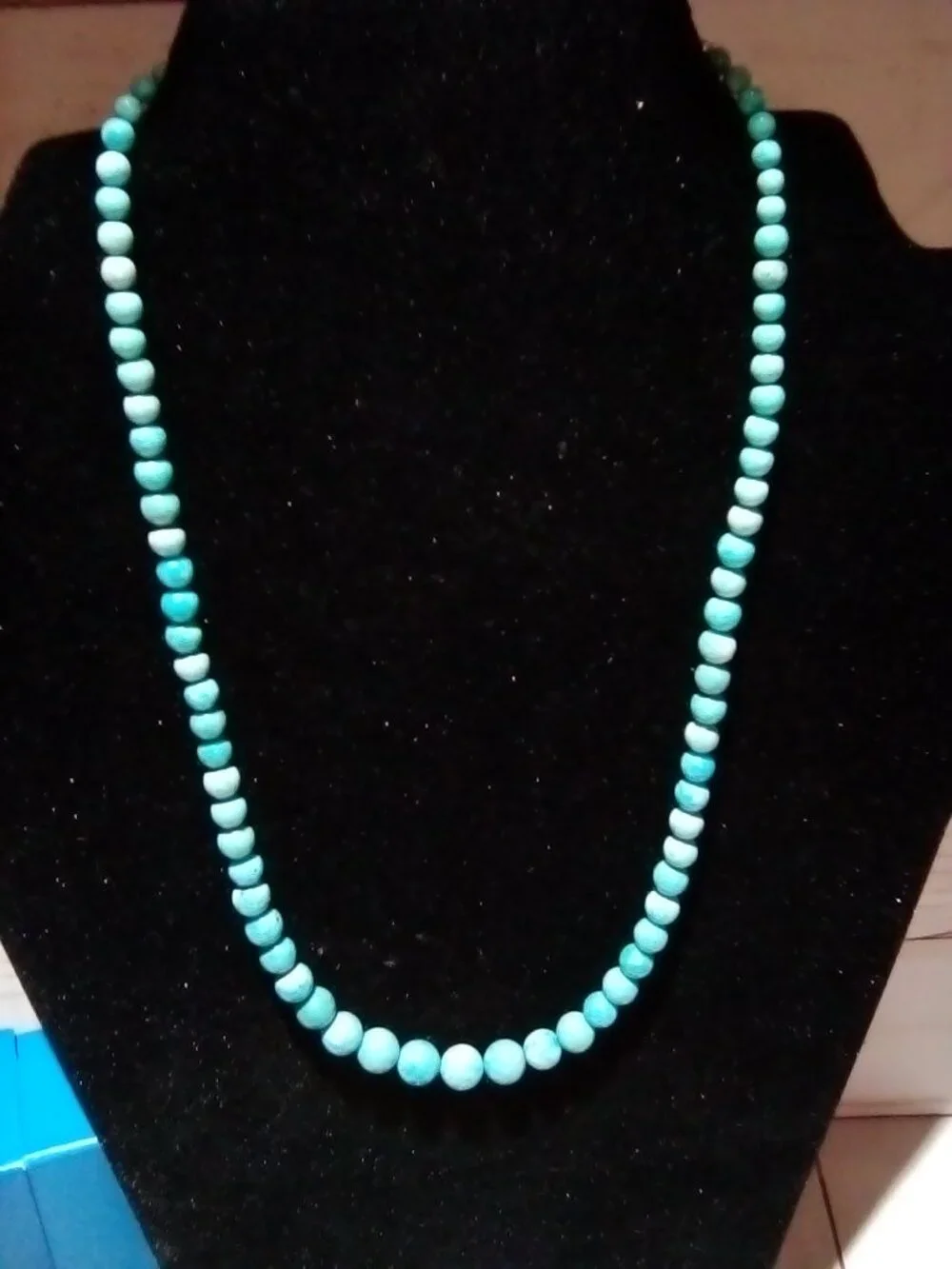 Jay King Graduated Turquoise Necklace MIB 'Its Fun Here